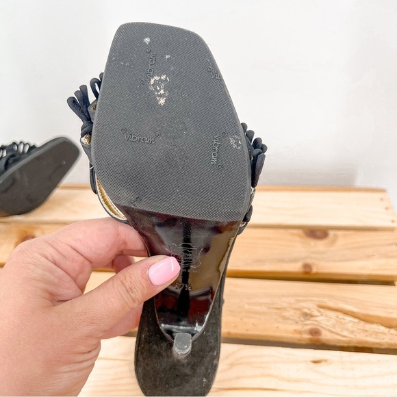 Christian Lacroix fringe sandals - Picture 8 of 9